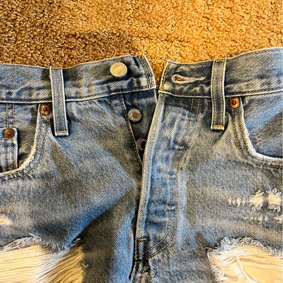 Levi’s 501 cutoff shorts. - Picture 2 of 4